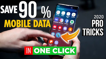How to Save 90% 4G Internet Data in one click on Android | Save Mobile Data TECH 365