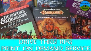 Drive Thru RPG Print on Demand Service Review