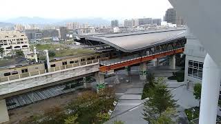 emu800型電聯車 3198次 潮州-后里 松竹站 離站 #EMU800