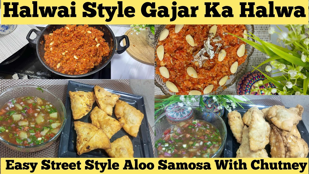 Winter special gajar halwa recipe Halwai Style Gajar Ka Halwa Aloo