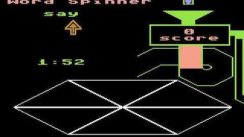 C64 Word Spinner 1984TLC COMMODORE 64