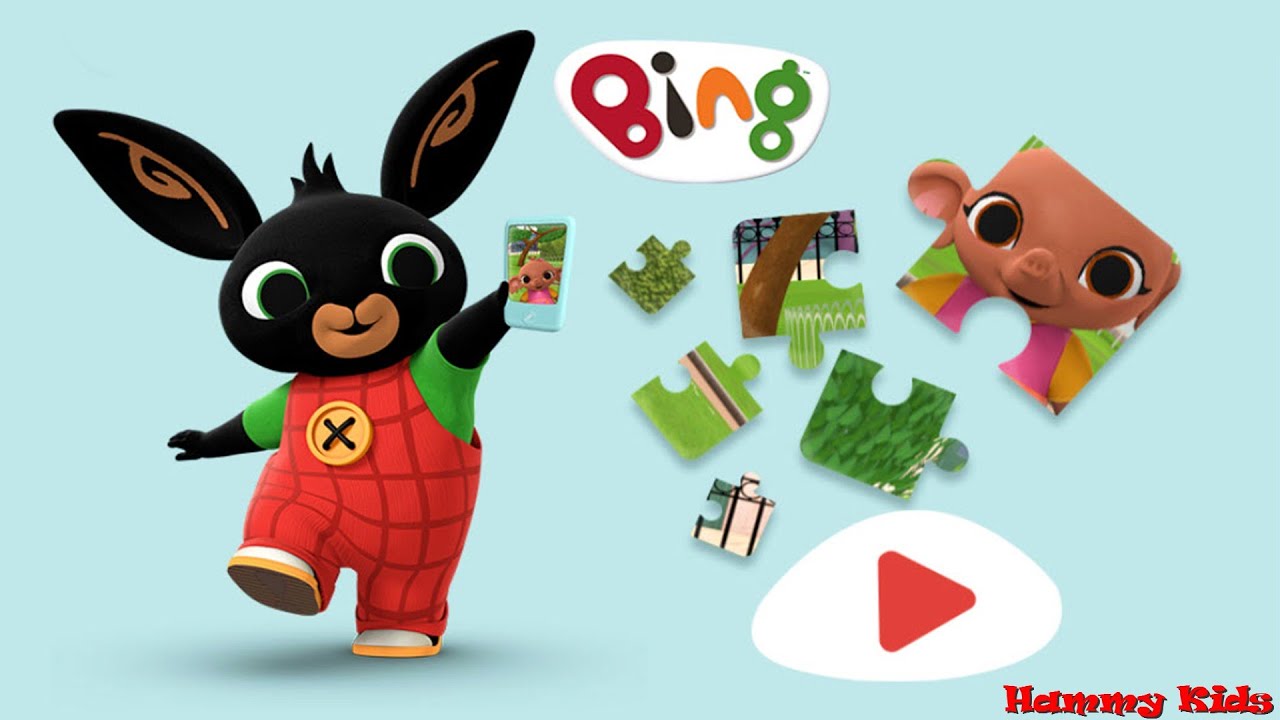 Bing Puzzle Game Gameplay for Kids - YouTube