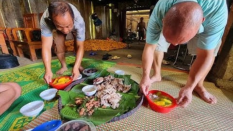 Đại tiệc trên Đỉnh Đán Dầu sạt lở đường lên nhà Hồng Bí Thư và em Trung 24 tuổi. Nguyễn Tất Thắng