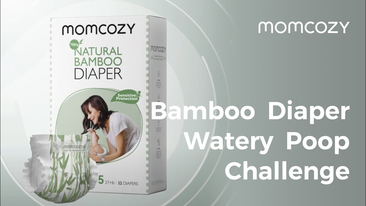 Momcozy Bamboo Diaper vs Other Brands: Watery Poop Challenge