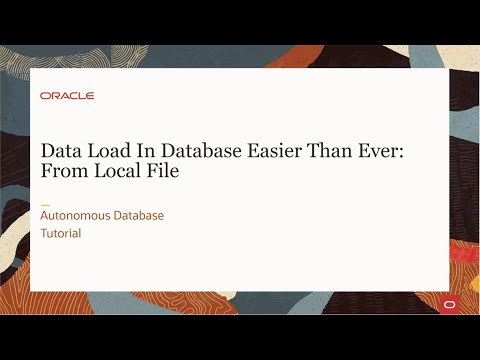 Latest Data Load Tools In Oracle Cloud: Upload you data from your local files