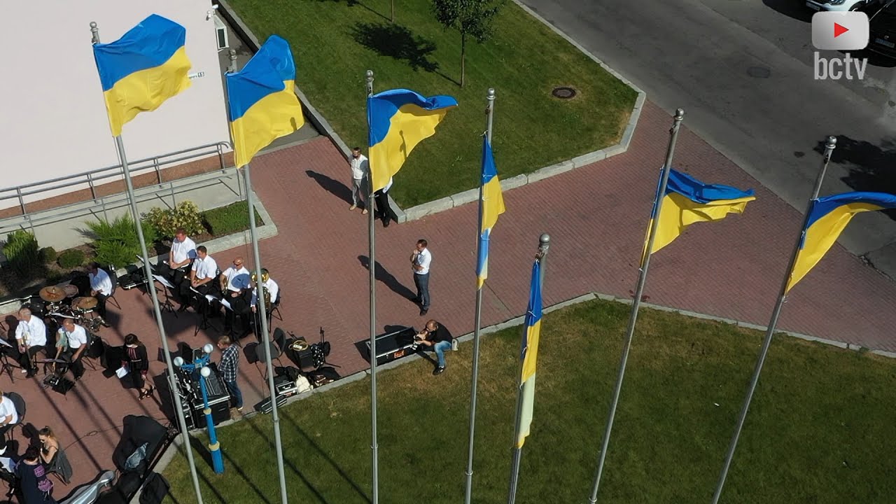 🇺🇦 У Білій Церкві урочисто підняли прапор України 🇺🇦