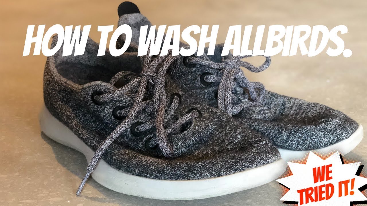 washing my allbirds