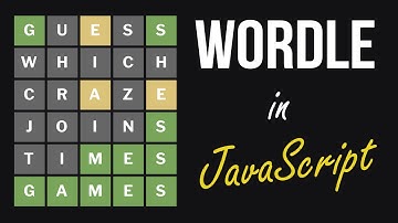 Wordle in JavaScript in 20 minutes