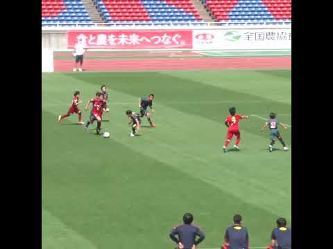 会場がどよめいた土井空芽（鹿島アントラーズつくばジュニア）のスーパーゴール #JA全農杯 決勝ハイライト #チビリンピック #Shorts