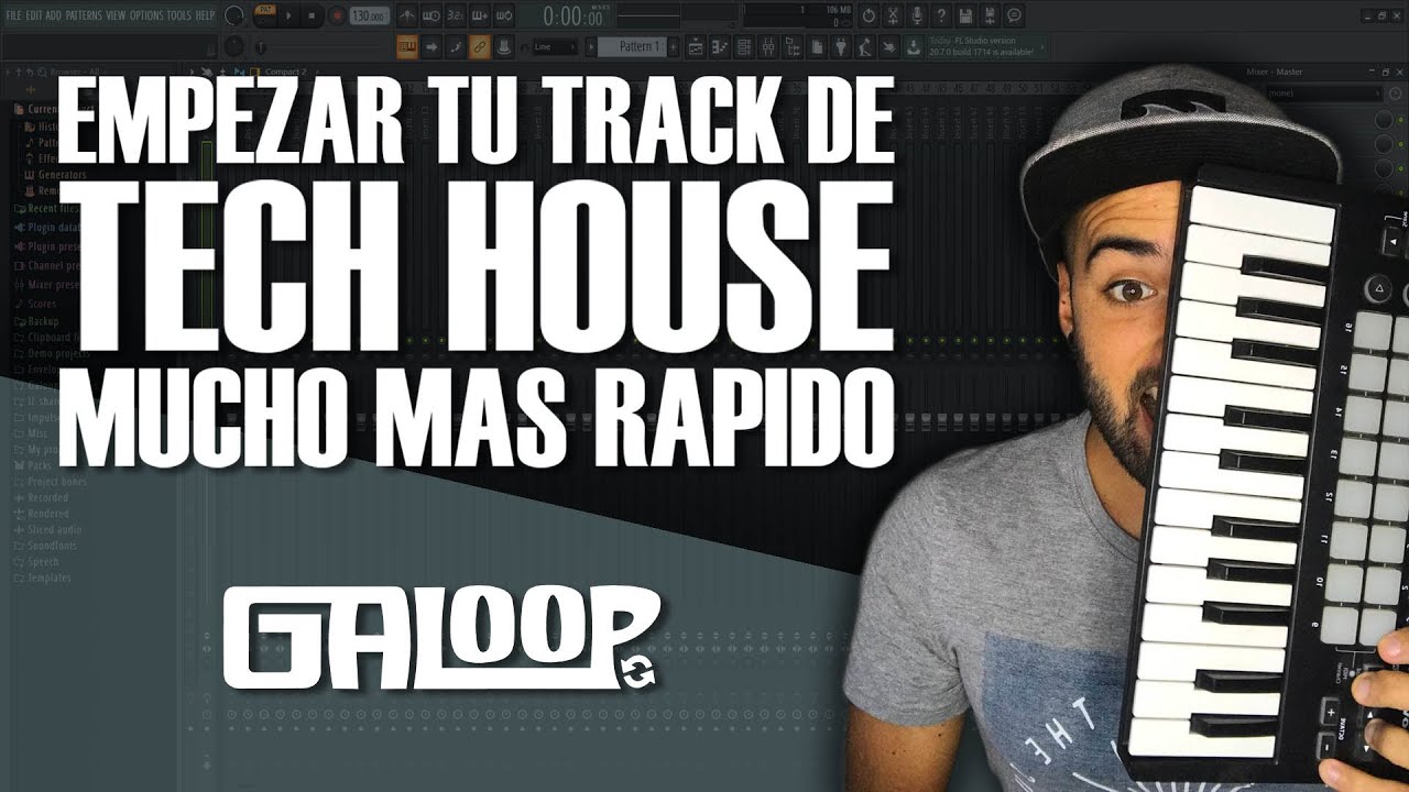 Empezar a producir TECH HOUSE super RAPIDO en FL Studio (Tutorial para ahorrar tiempo)