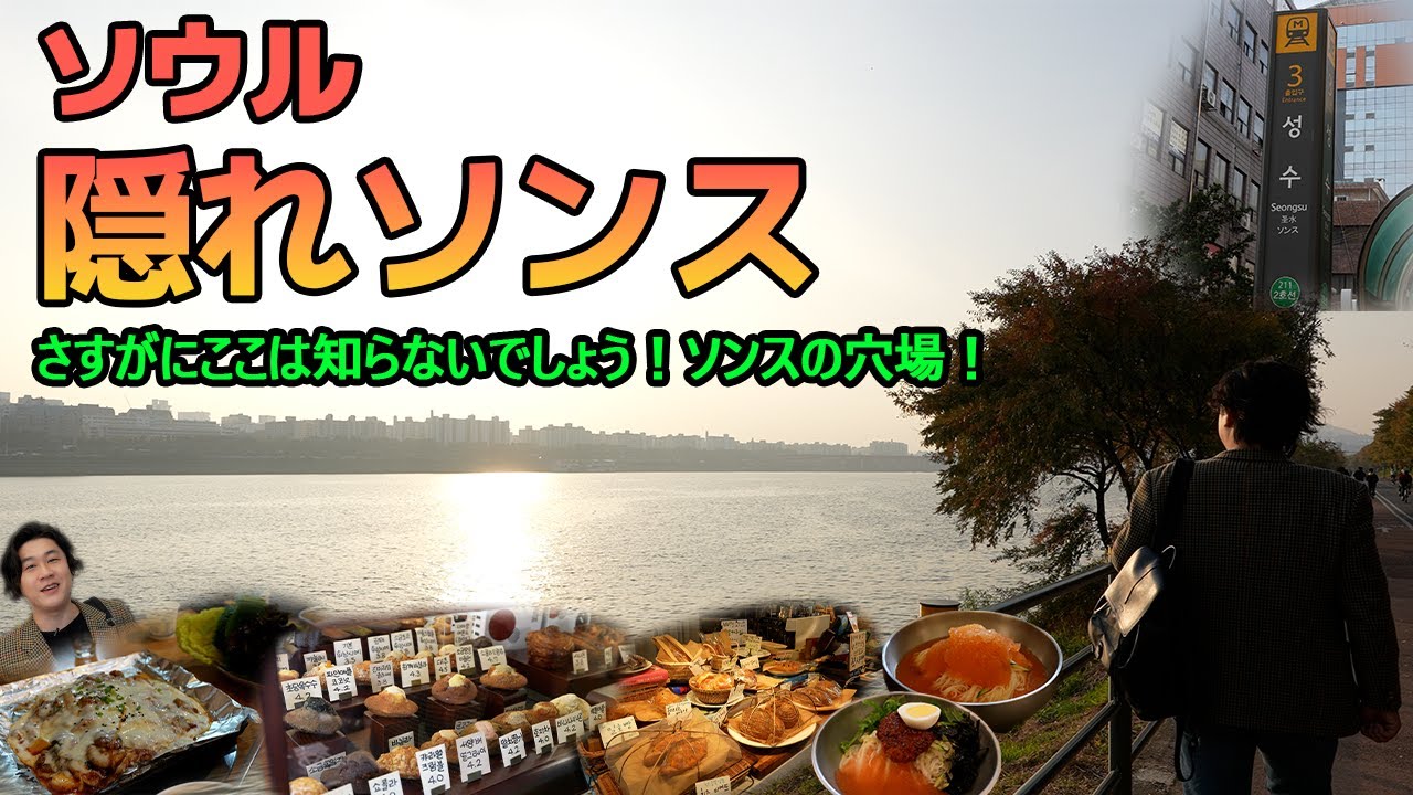 [ソウル🇰🇷]ここまで来れたら、もうソンス上級者！⟪ソンス⟫