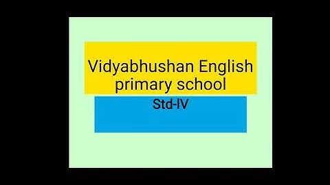 13. Directions and Maps, Std - 4th (Part - 1) | (English medium)