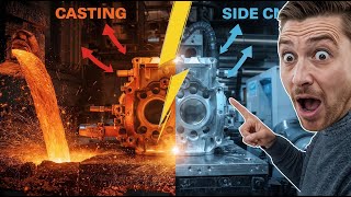 How an Engine Block Is Made: Casting vs CNC