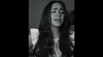 البقى لله يا مشاعر تغني وفي صوتها غصه 