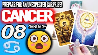Cancer ♋😲PREPARE FOR AN UNEXPECTED SURPRISE❗🎁 horoscope for today JANUARY 8 2026 ♋ #cancer tarot