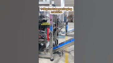 1-3kg  ice tube fully automatic packaging machine #icetubepackingmachine
