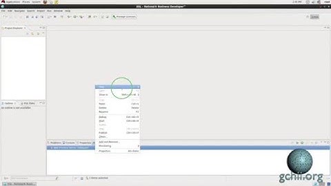 RHEL65 Episode 8 - Create Eclipse Workspace using RBD v8.5 (No Audio)