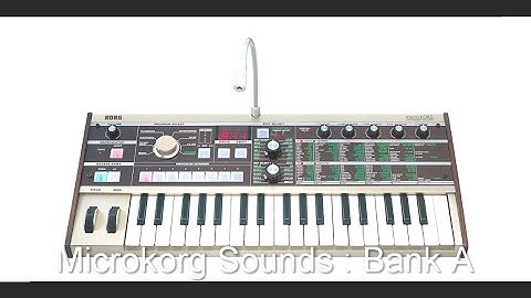 Best Free Microkorg Sounds, Bank A (16 Sounds)
