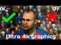 How to play PES 17 in 4k graphics