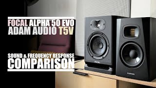 DSAUDIO.review ||  Focal Alpha 50 EVO vs Adam Audio T5V  || sound.DEMO