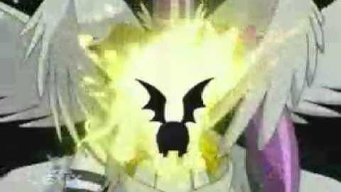 Patamon armor digivolving