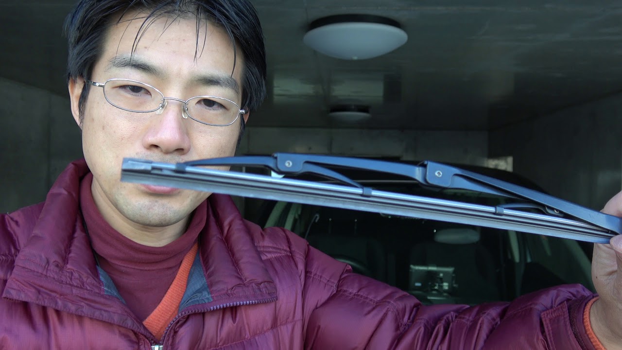日産ノート ワイパーゴム交換 Diyの入門って感じかな Youtube