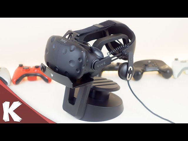 Wie montiert man den BlueBuilt VR-Headset-Ständer?