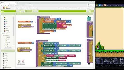 MIT App Inventor - Mario App Part 3 (Adding enemy and scoreboard)