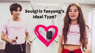 NCT Taeyong's Ideal Type is Red Velvet Seulgi?!( 강슬기 & 이태용 )