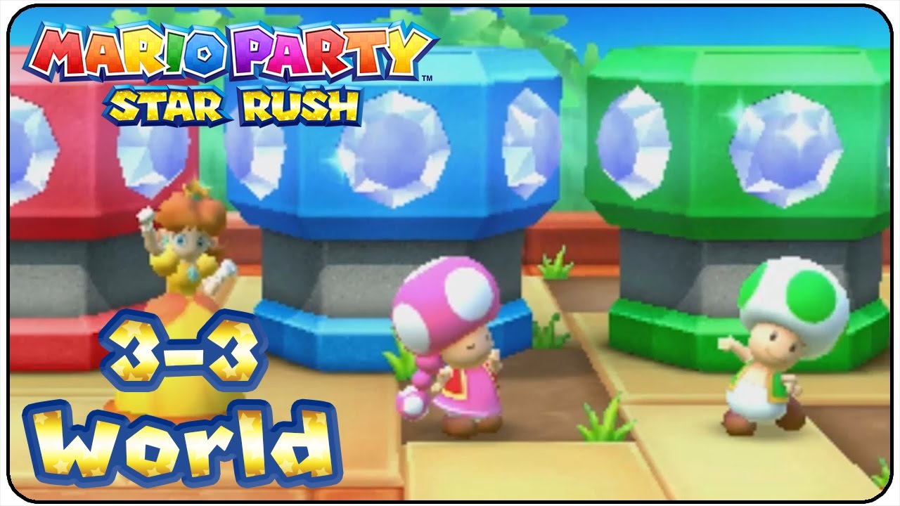 Mario Party Star Rush - Walkthrough Part 12 (Toad Scramble Level 3-3) - YouTube