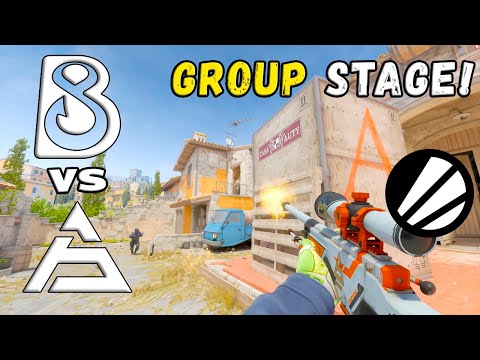 GROUP STAGE! B8 vs sAw - ESL Challenger Katowice 2024 | CS2