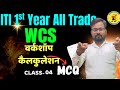 04 - WCS 1st YEAR 2025 | WORKSHOP CALCULATION AND SCIENCE 1st YEAR | ITI CLASS 2025