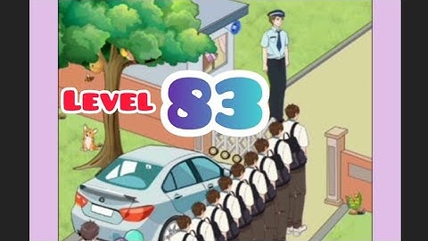 Annoying puzzle game level 83 help group of boys late for school gameplay walkthrough #video