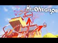 THE NEW SECRET AT THE VERY TOP OF THE NEIGHBOR'S HOUSE IN HELLO NEIGHBOR ALPHA 4! | Hello Neighbor