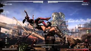 Mortal Kombat X Ferratorr Lackey - Mid-Screen 1-Bar Combo 37%