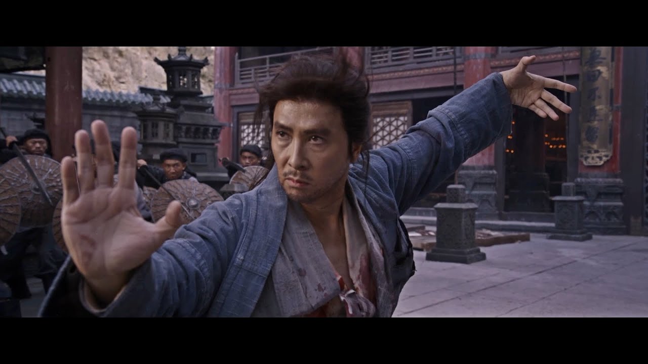 Brutal fight scene in Donnie Yens wuxia movie Sakra 2023