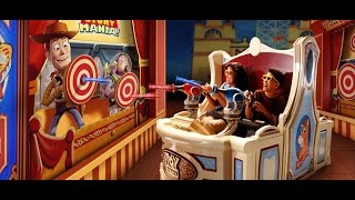 [4K] Toy Story Midway Mania ride through (Interactive Toy Story Ride) - California Adventure POV