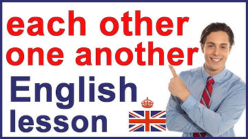 EACH OTHER & ONE ANOTHER | Reciprocal pronouns