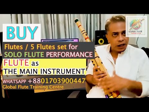 طقم فلوت فاخر بخمسة فلوتات للحفلات الموسيقية والعزف المنفرد مراجعة بانسوري