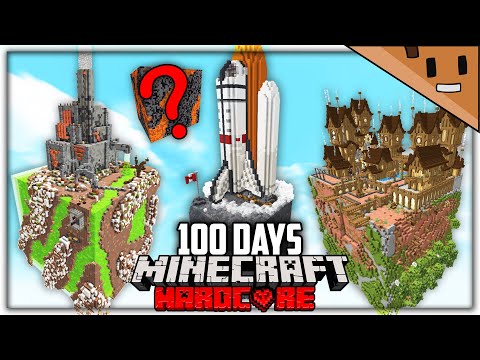 I Survived 100 Days in a BOSS UNIVERSE in Hardcore Minecraft...