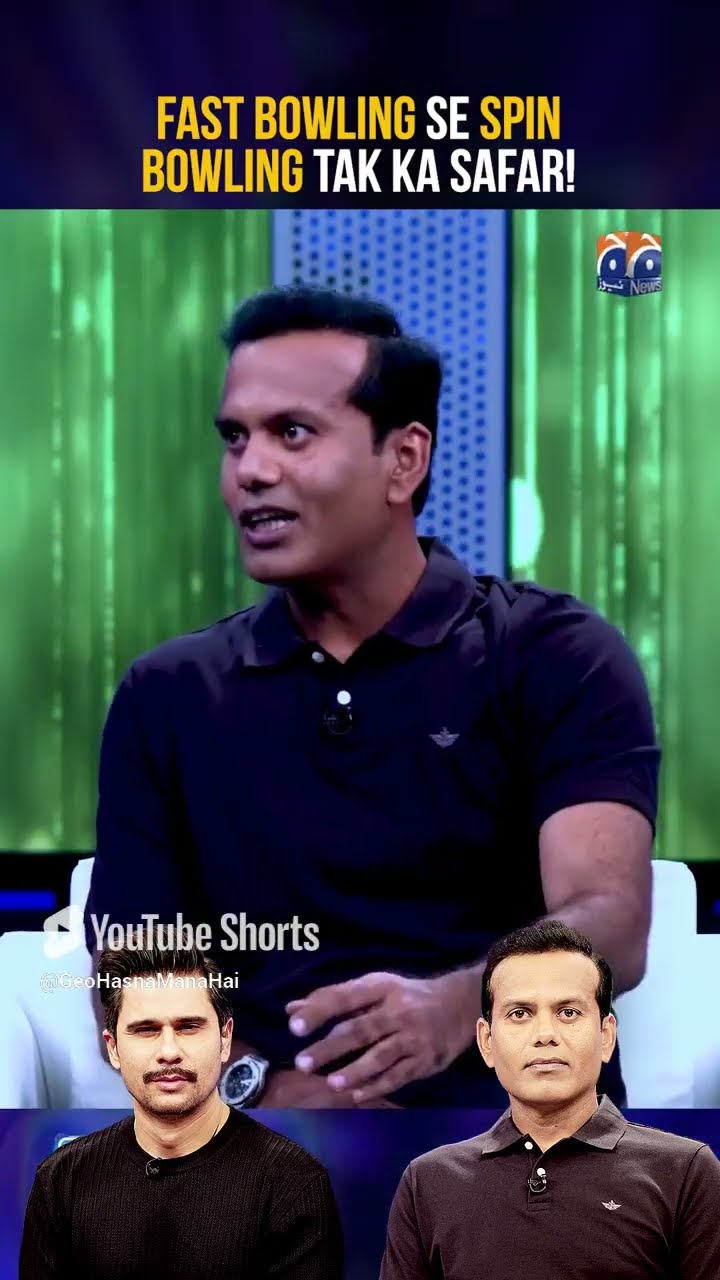 Fast Bowling se Spin Bowling!   #nomanali #tabishhashmi #hasnamanahai #geonews #shorts