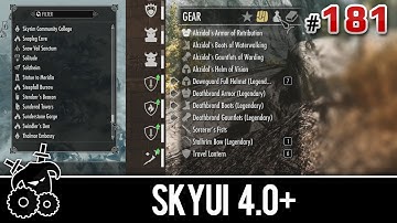 ★ Skyrim Mods Series - #181 - SkyUI 4.0+ The new features