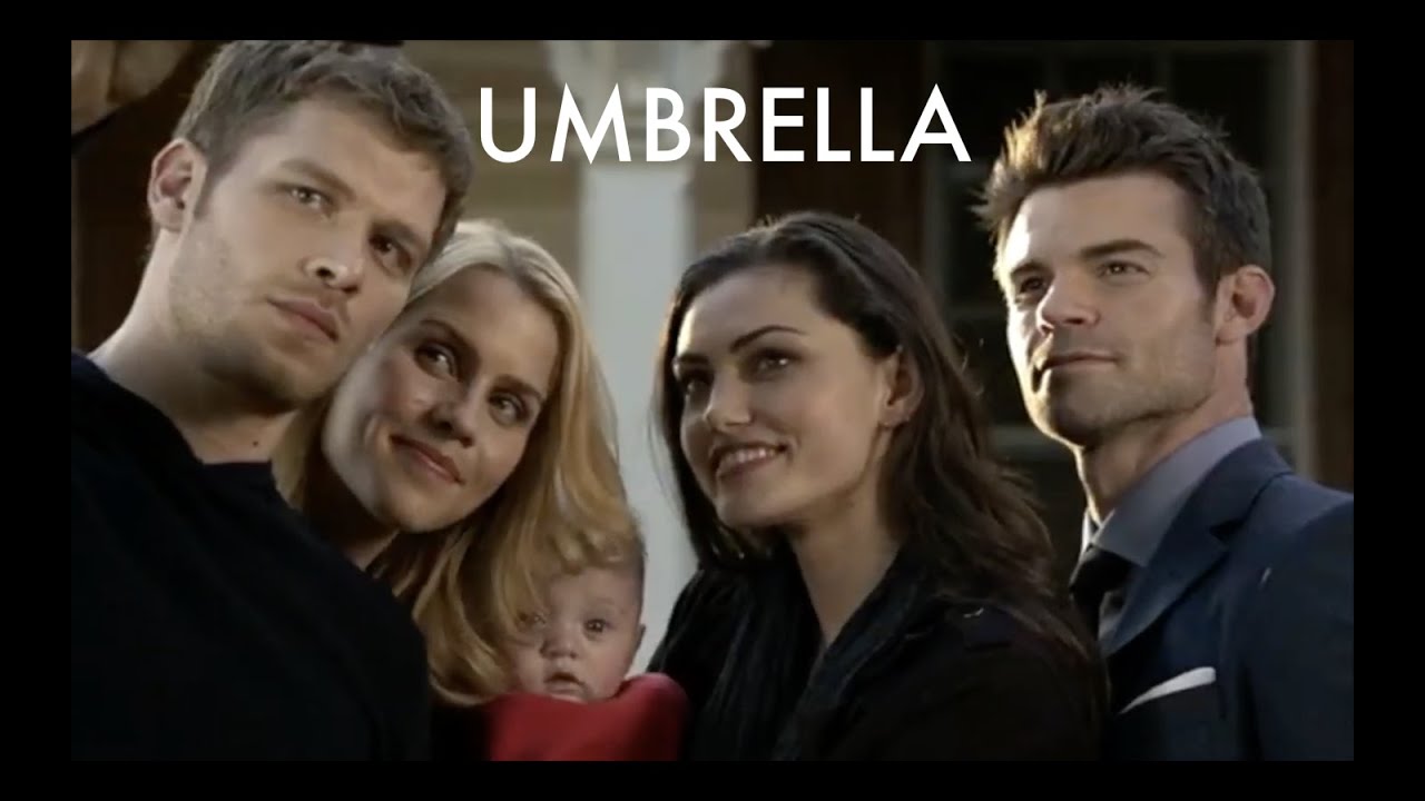 Elijah, Klaus, and Rebekah - Umbrella