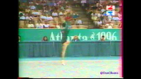 ZHOU xiaojing (CHN) rope - 1996 Atlanta Olympics Q...