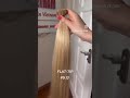 BLOND FLAT-TIP #hairextensions #extensions #hair #blonde #balayage #hairtransformation #keratinhair