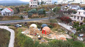 Watch Video Thi công dome bungalow ở Đà Lạt