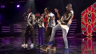 Yemi Alade and Sauti Sol perform Africa at the MTV Africa Music Awards