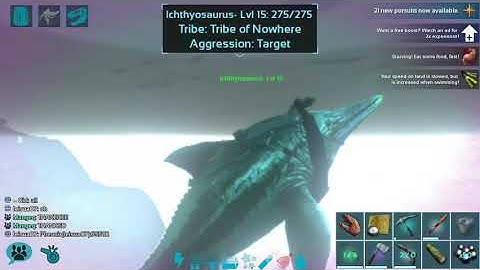 I TAMED A TUSO! | ARK MOBILE