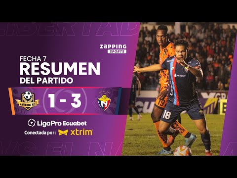 Libertad FC 1 - 3 El Nacional / Fecha 7 / LigaPro Ecuabet conectada por Xtrim