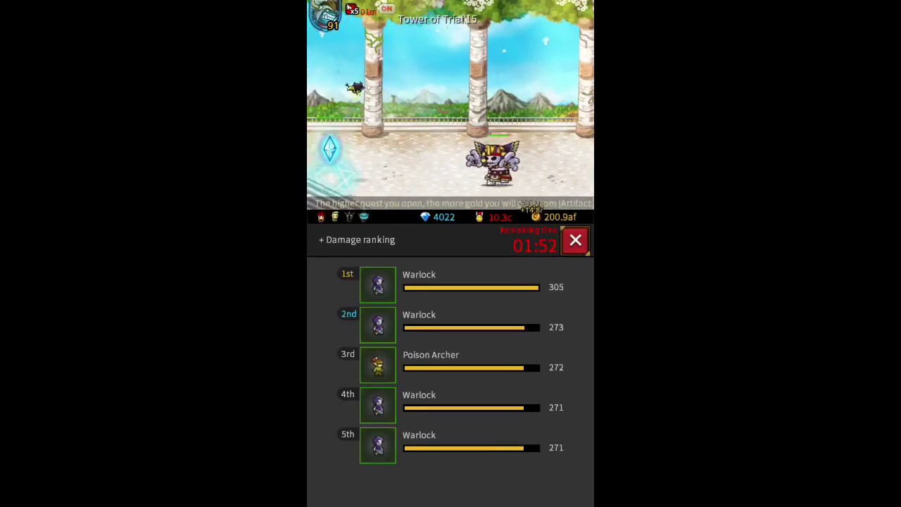 Tower of Trial Headache Solution - Endless Frontier - YouTube